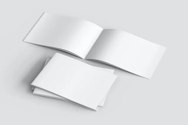 blank booklets